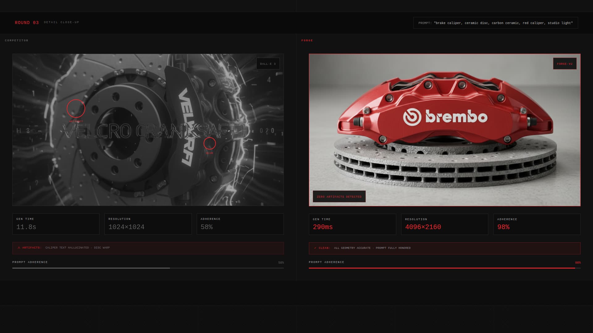 Forge - Photorealistic Automotive Landing Page Template