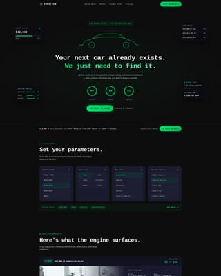 Ignition - Dynamic Automotive Landing Page Template