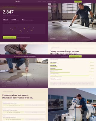 Torrent — Mighty Pressure Washing Landing Page Template