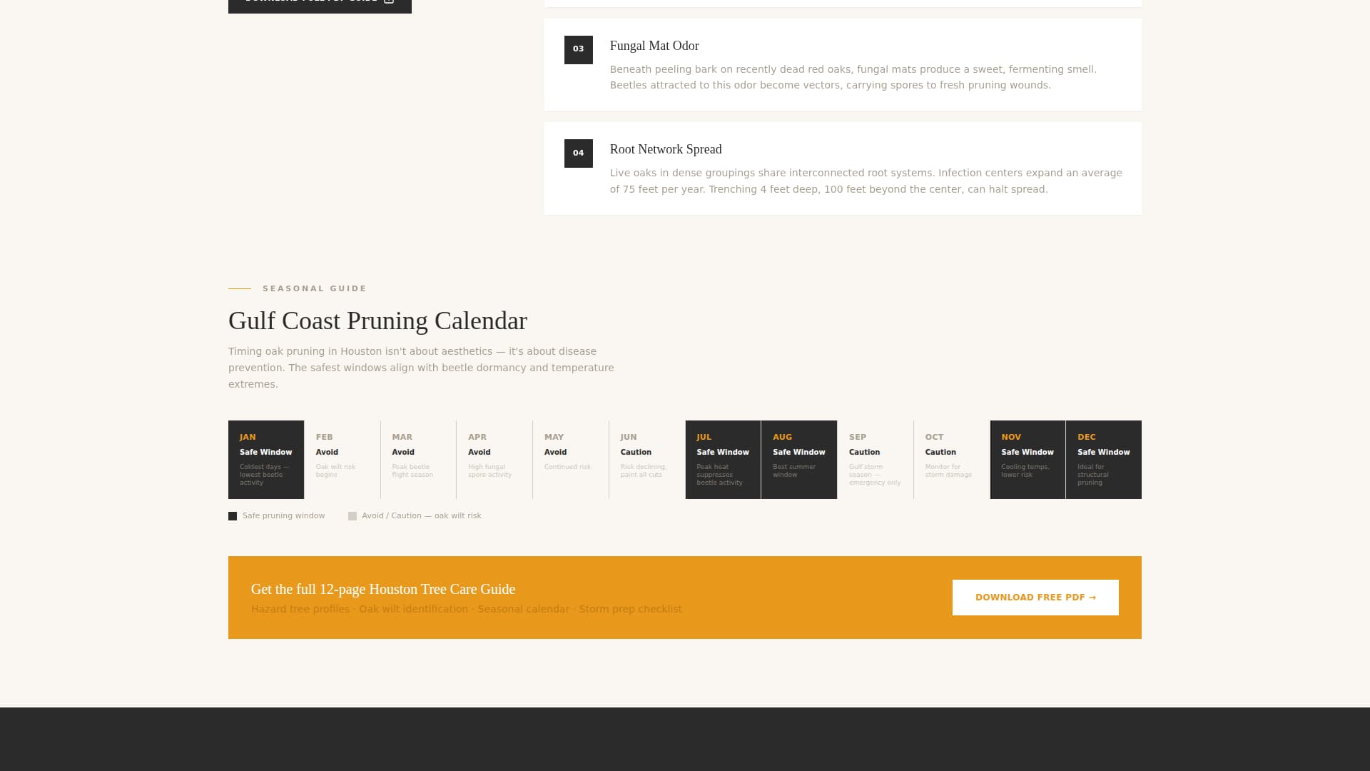 Canopy — Licensed Tree Removal Landing Page Template