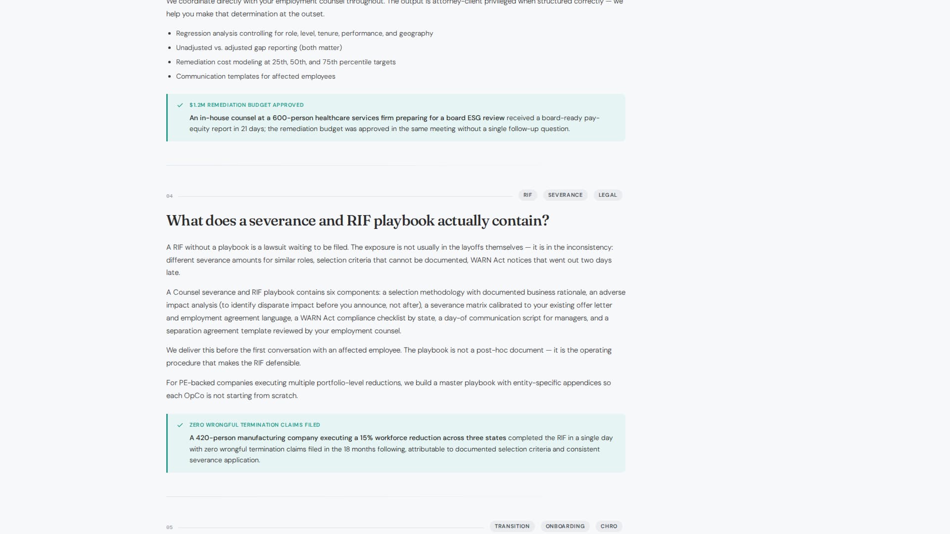 Management Consulting FAQ Website Template