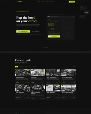 Torque - High Voltage Automotive Landing Page Template