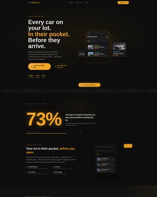 Showroom - Powerful Automotive Landing Page Template