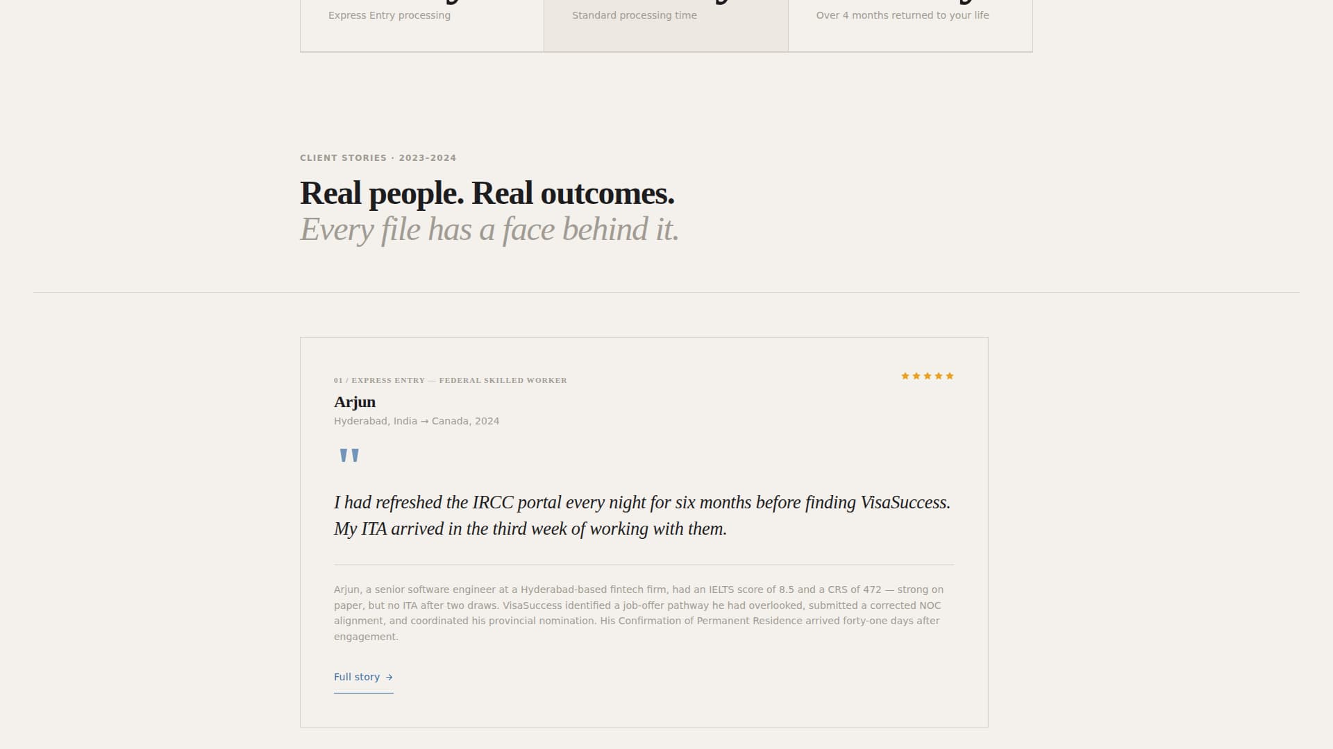 Passage - Trusted Immigration Landing Page Template