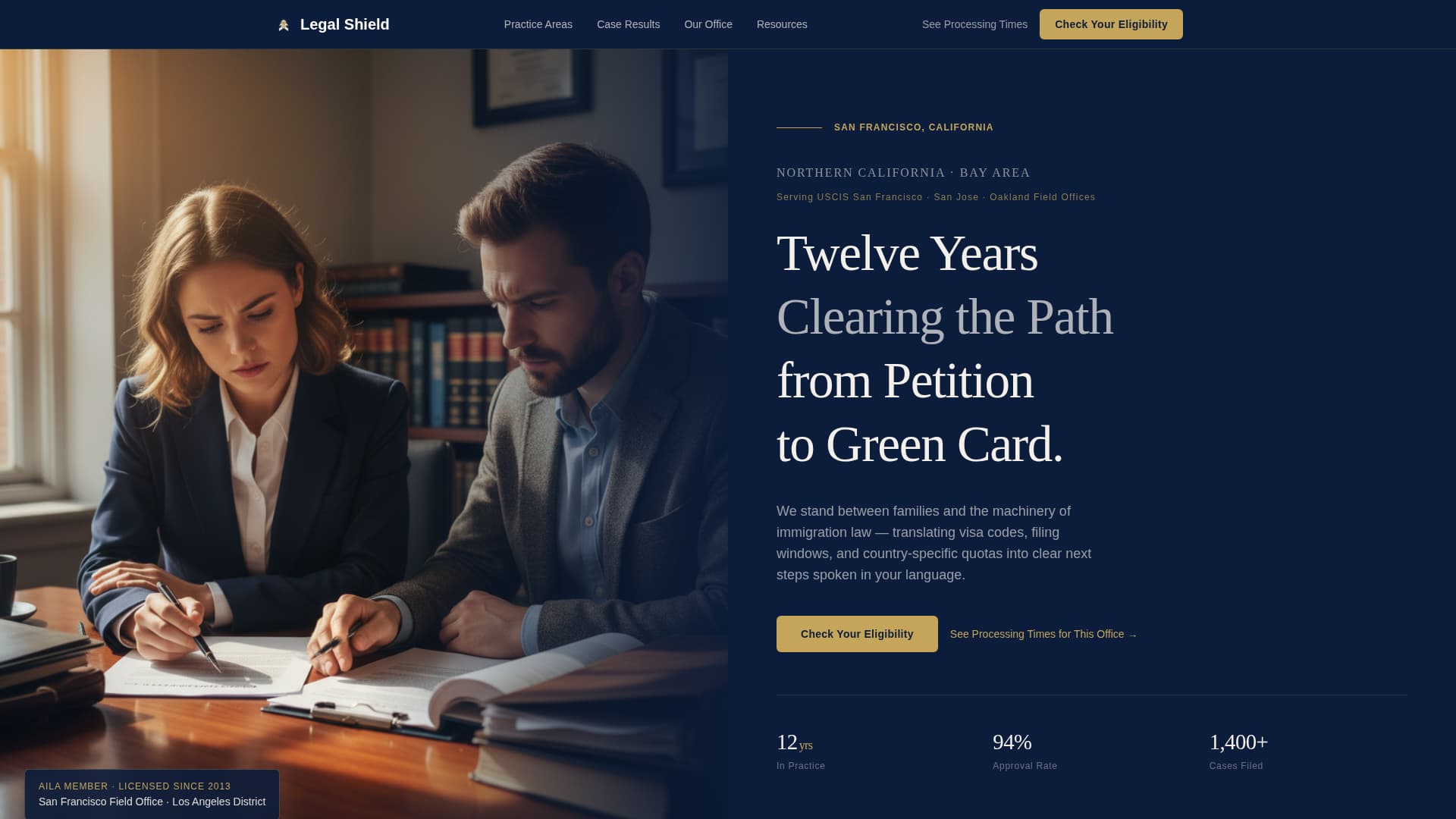Traverse — Expert Visa Consulting Landing Page Template