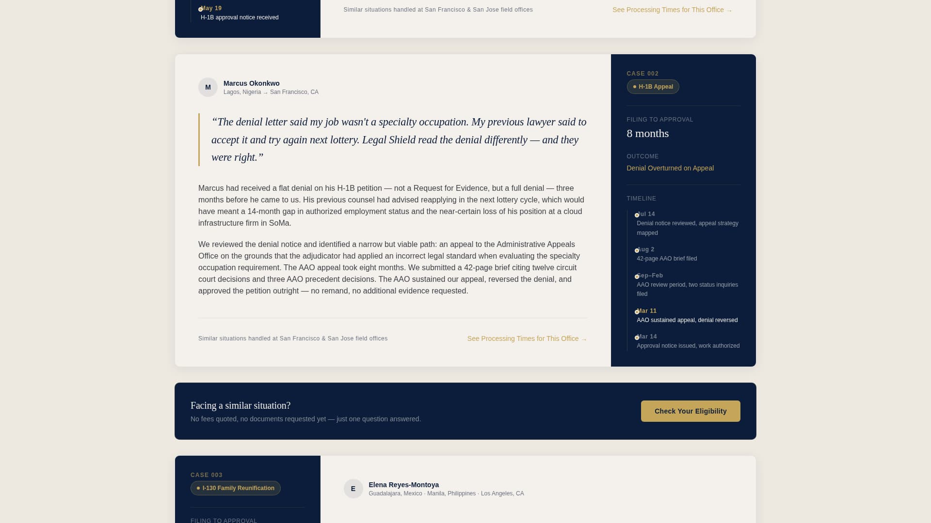 Traverse — Expert Visa Consulting Landing Page Template