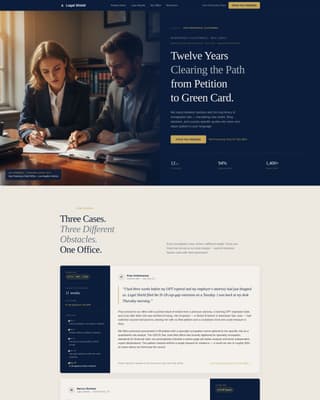 Traverse — Expert Visa Consulting Landing Page Template