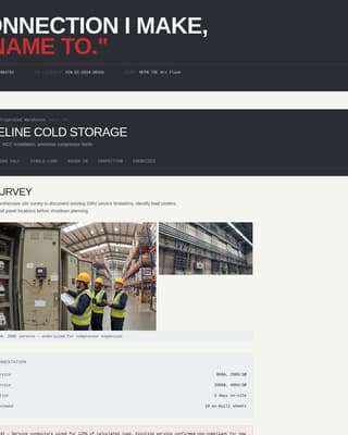 Conduit - Transparent Industrialelectrician Landing Page Template