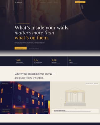 Insulate - Transparent Insulationinstaller Landing Page Template