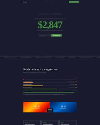 Insulate - Authoritative Insulation Landing Page Template