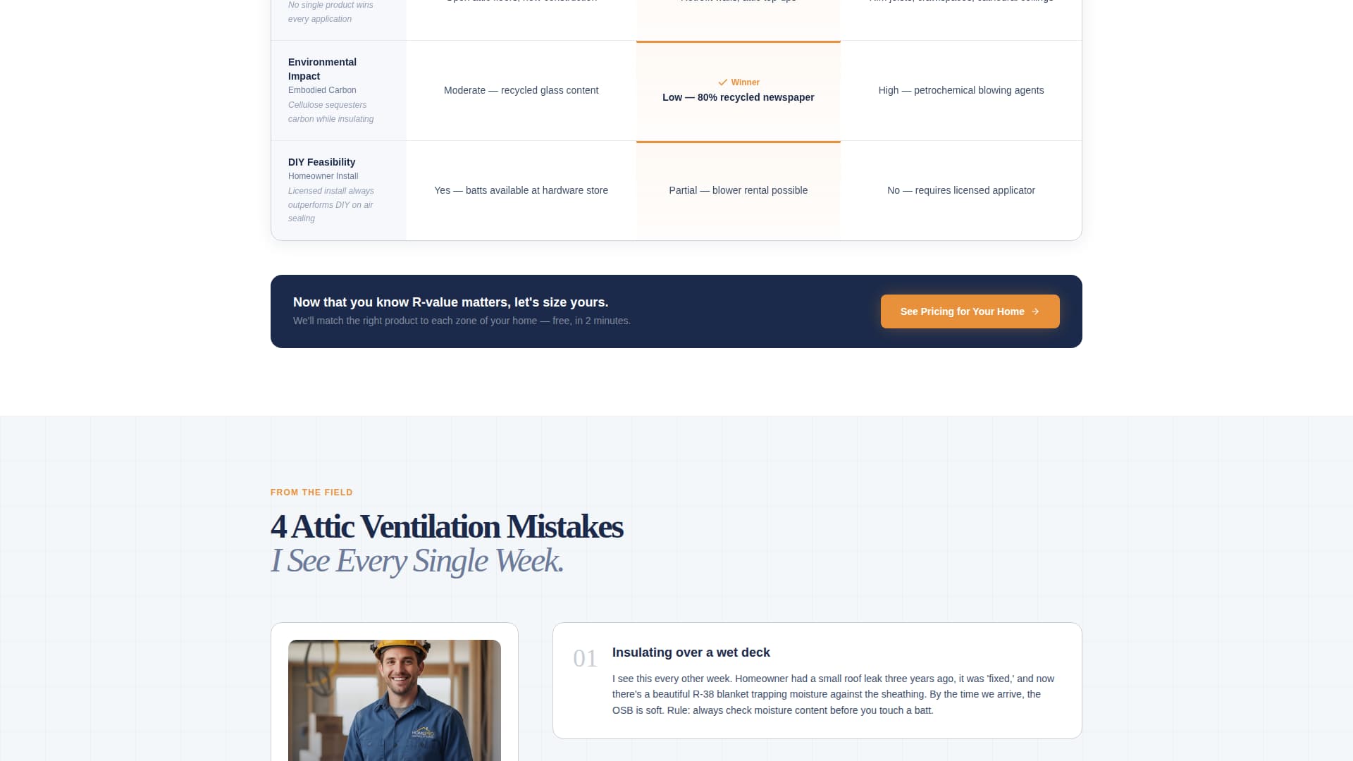 Batt - Trusted Insulation Landing Page Template