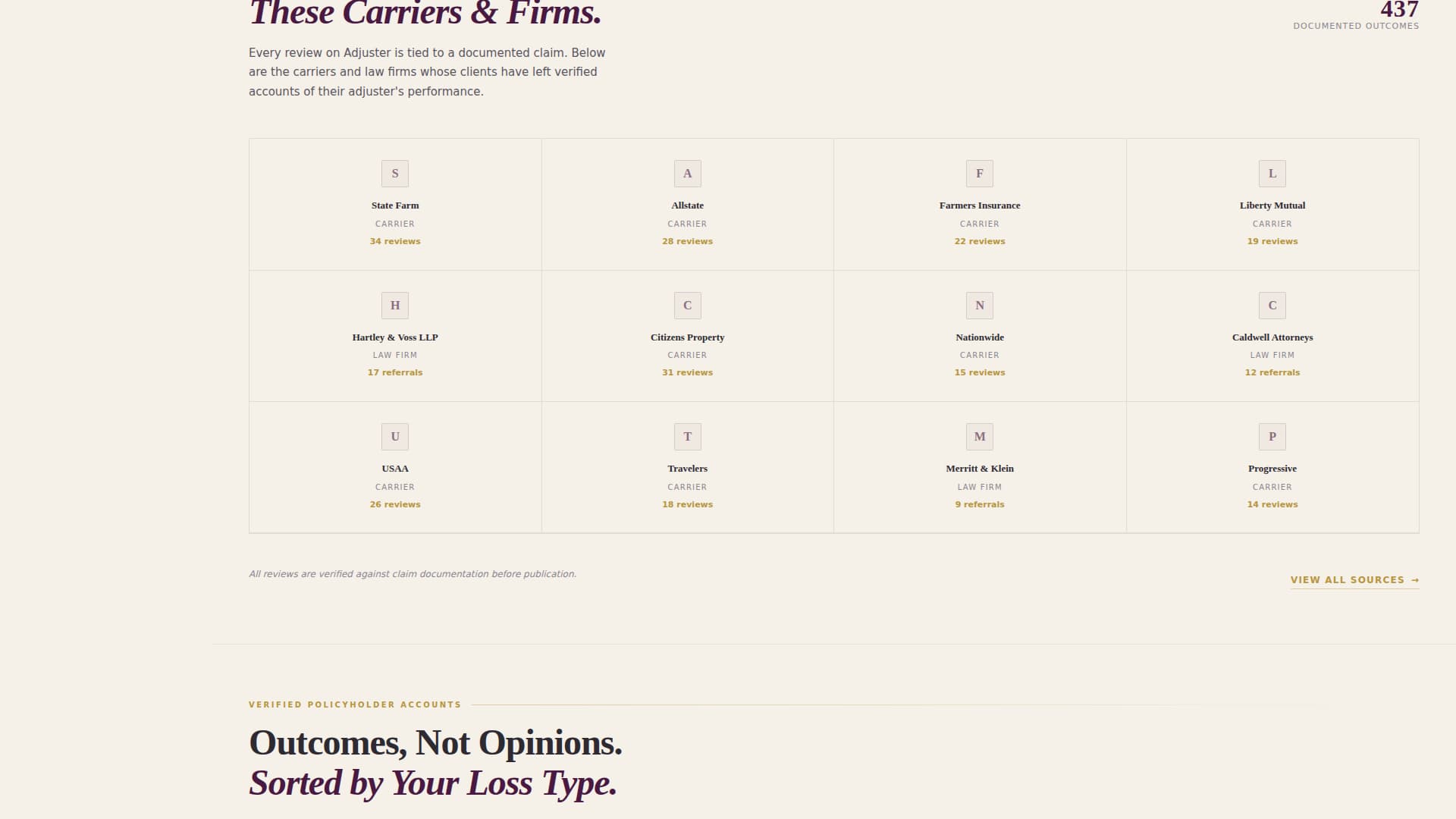 Adjuster - Trusted Insurance Landing Page Template