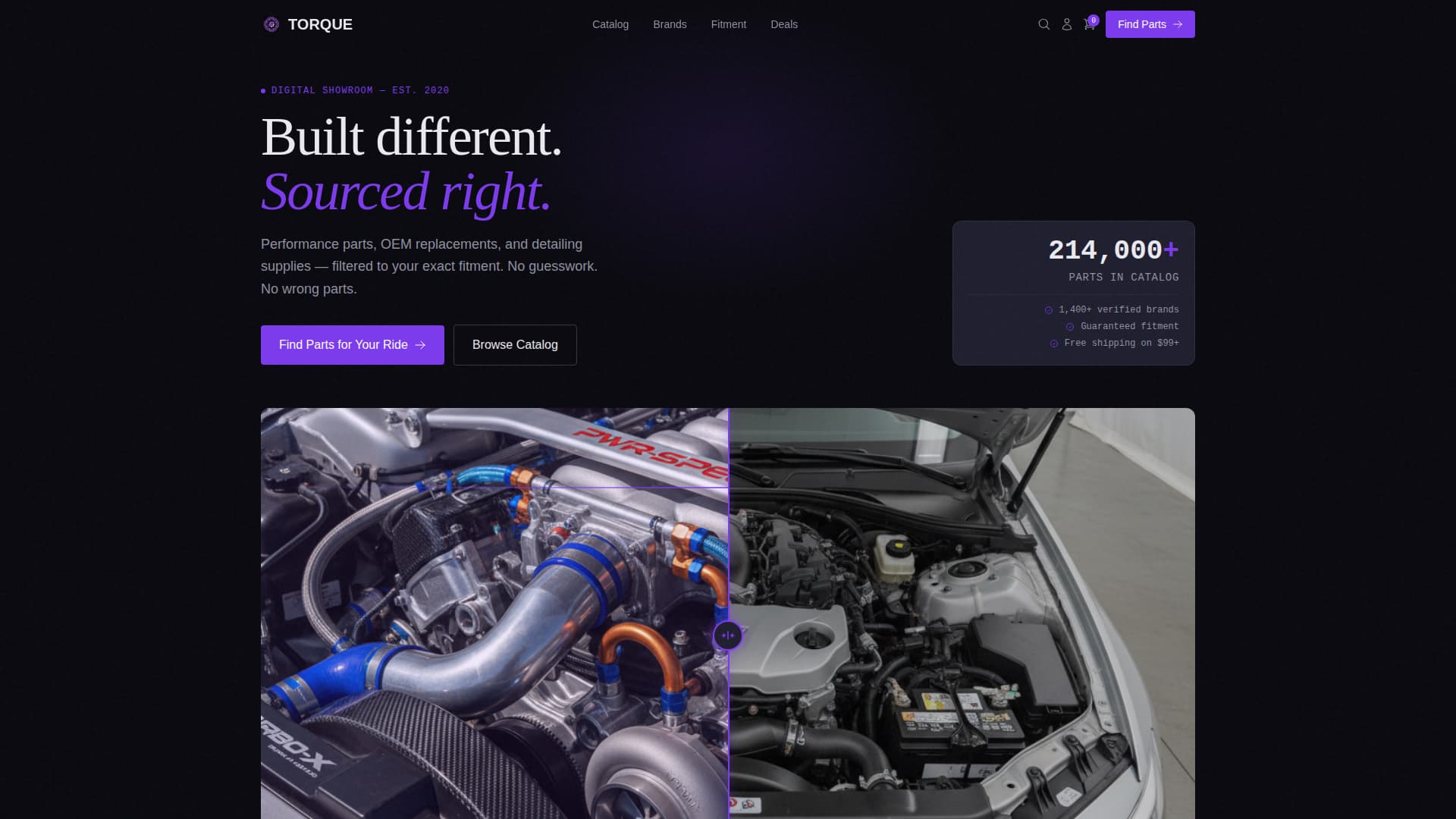 Surge — Elite Automotive Landing Page Template