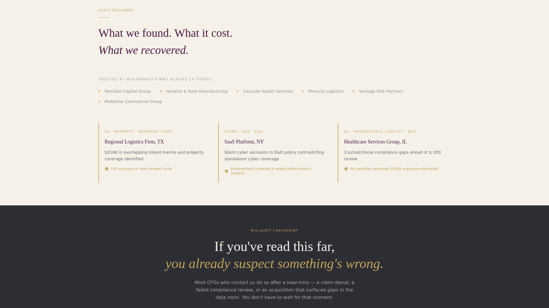 Insurance Consulting Reviews Website Template