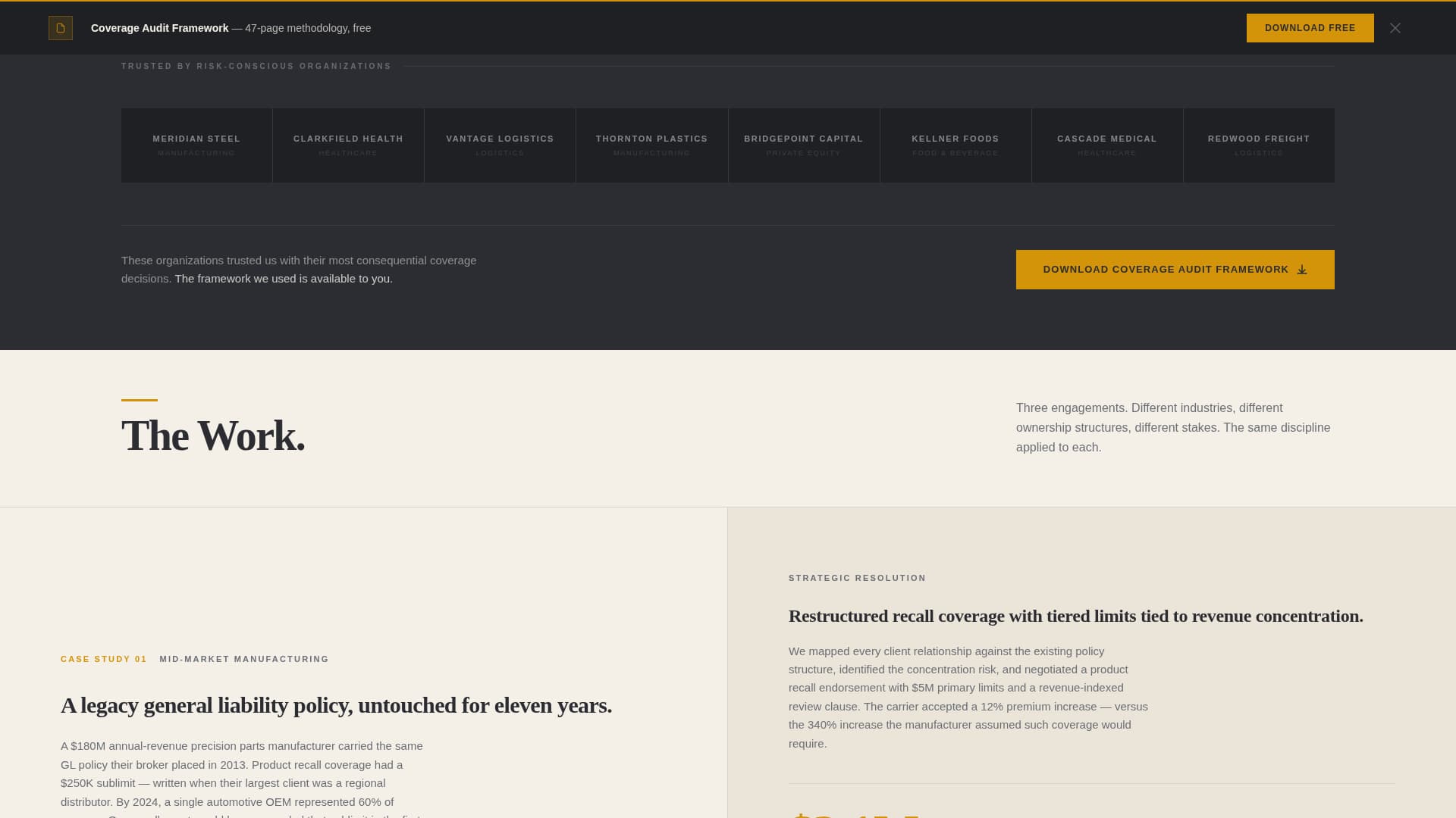 Underwrite - Authoritative Insuranceconsulting Landing Page Template