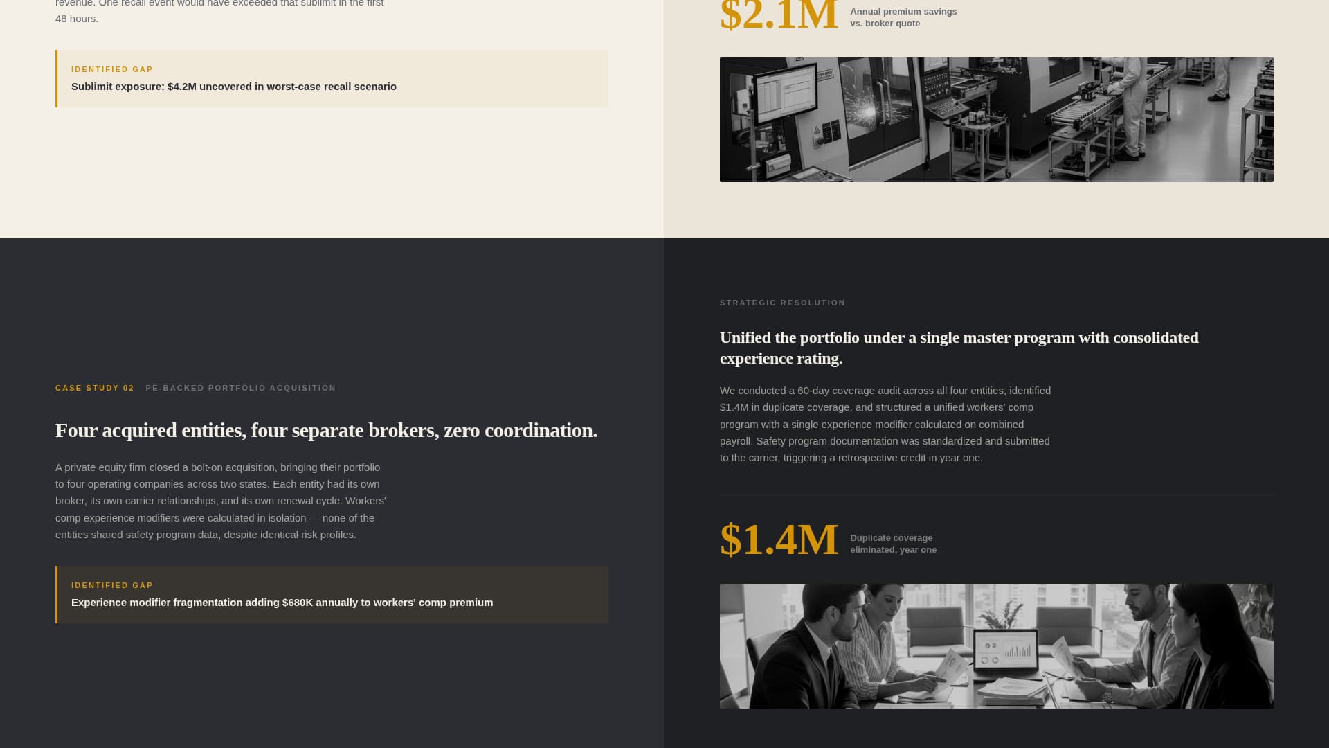 Underwrite - Authoritative Insuranceconsulting Landing Page Template