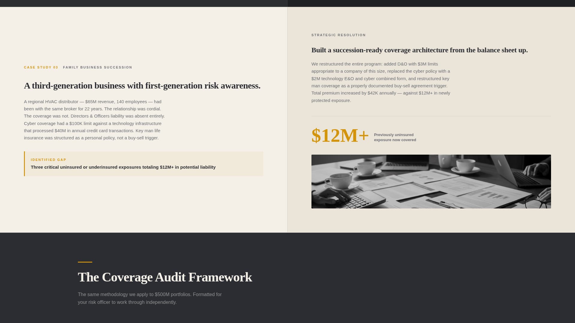 Underwrite - Authoritative Insuranceconsulting Landing Page Template