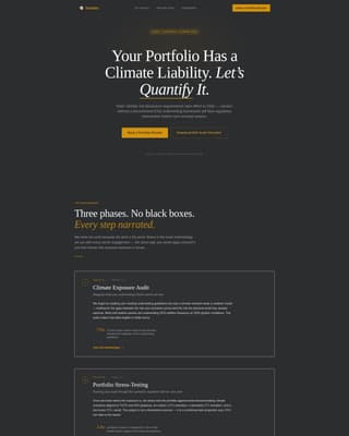 Sustain - Authoritative Insurance Landing Page Template