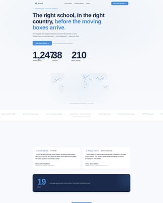 Enroll - Elite Schoolplacement Landing Page Template
