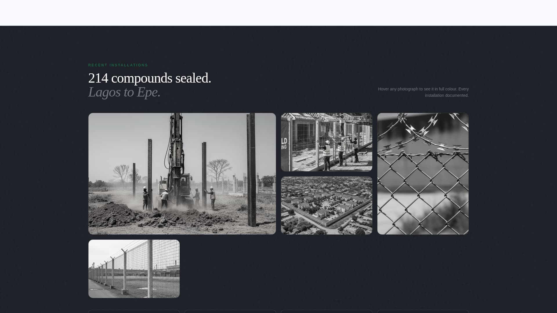 Perimeter - Authoritative Fencing Landing Page Template