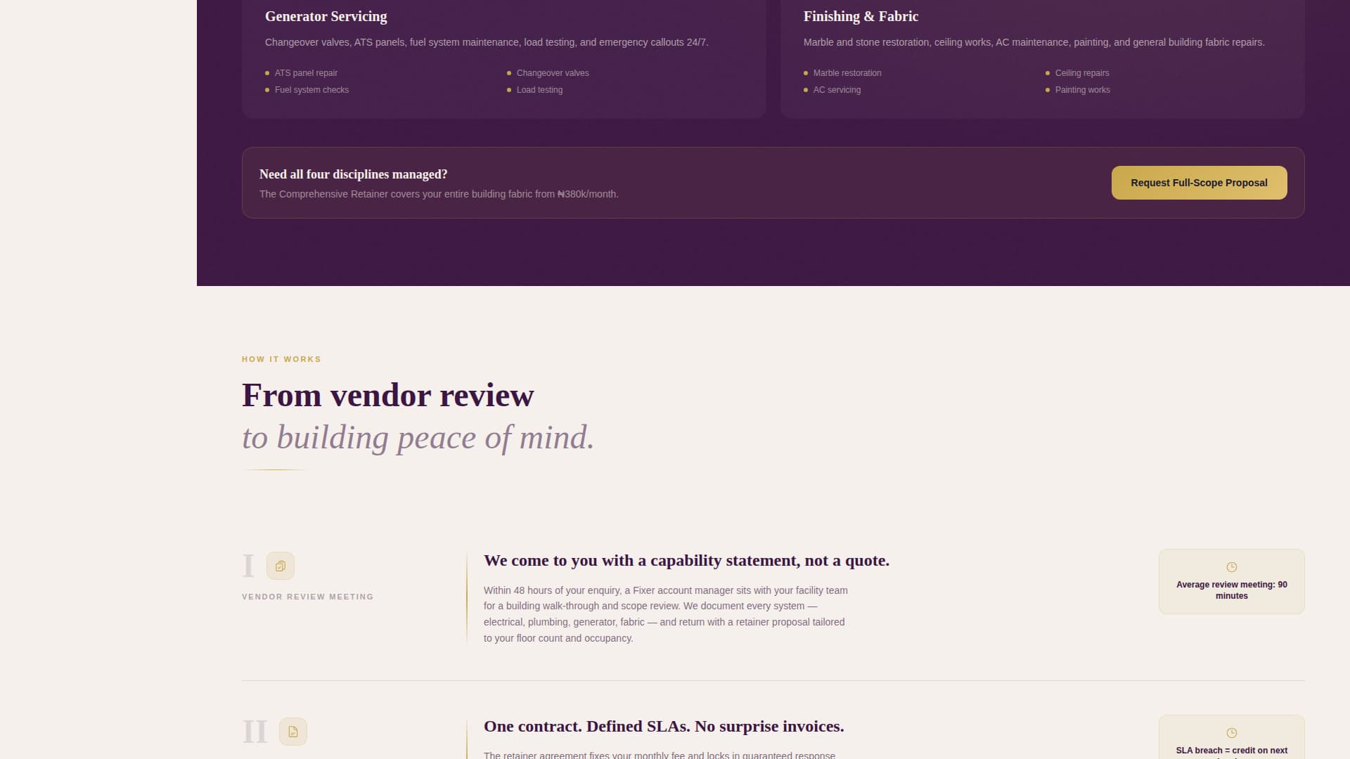 Fixer - Elite Handyman Landing Page Template