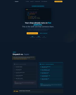 Automotive Software Specialist Professional Website Template