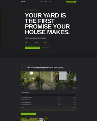 Landscaper Marketing Pricing Website Template