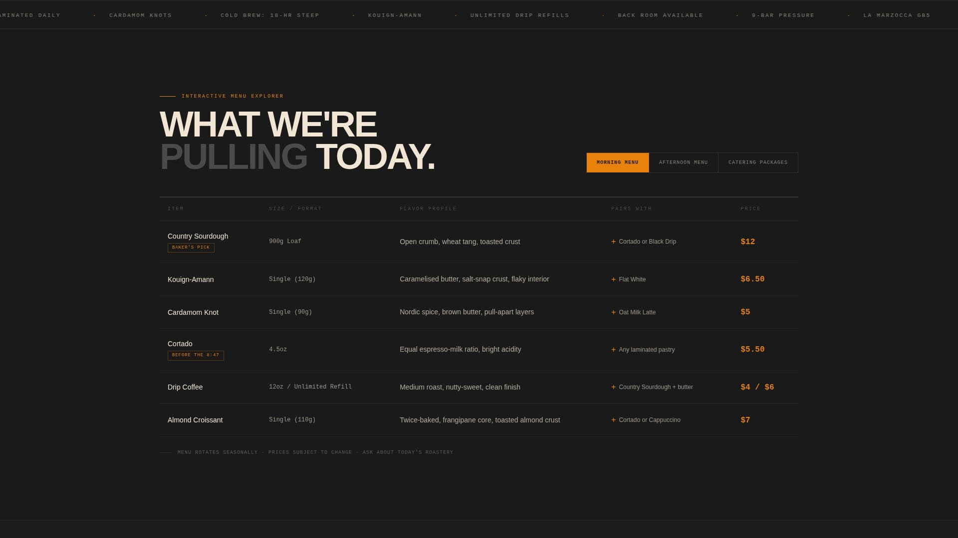 Bakery & Café Professional Website Template