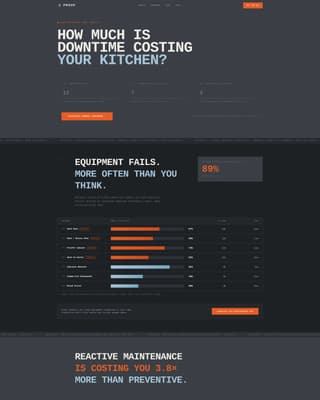 Proof - Brutalist Bakery Landing Page Template
