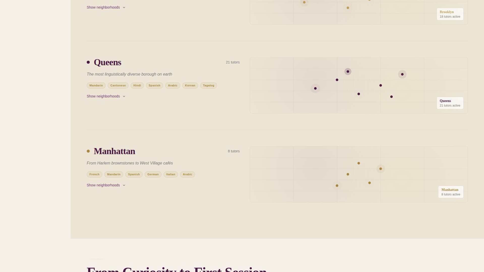 Language Teacher Professional Website Template