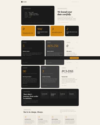 Crumb - Transparent Bakery Landing Page Template