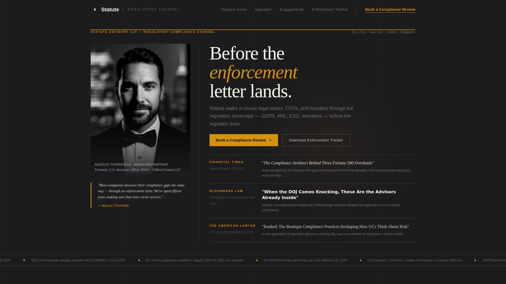 Legal Consulting Booking Website Template