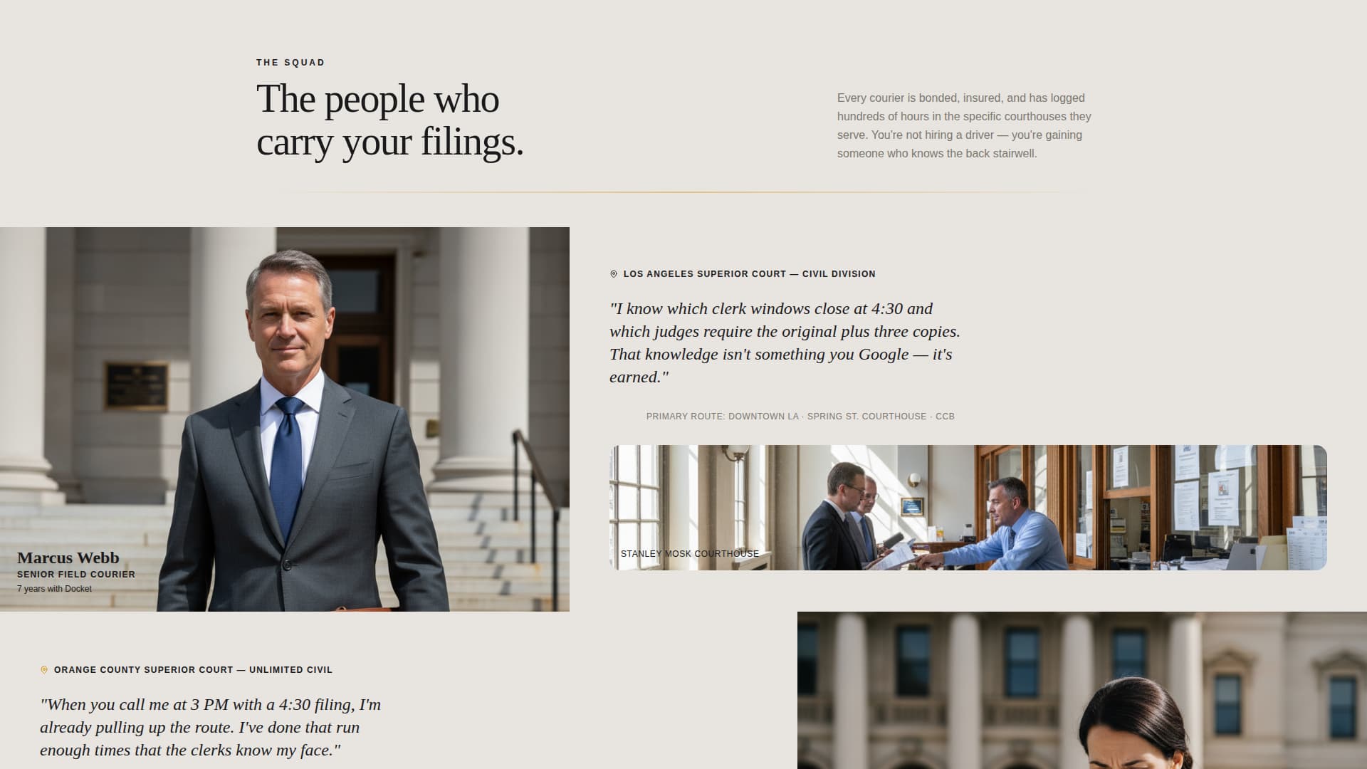 Notary & Legal Support Specialist Reviews Website Template