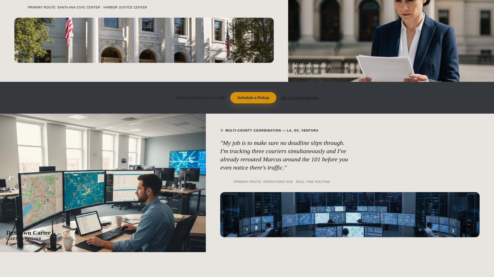 Notary & Legal Support Specialist Reviews Website Template