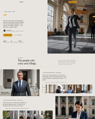 Notary & Legal Support Specialist Reviews Website Template