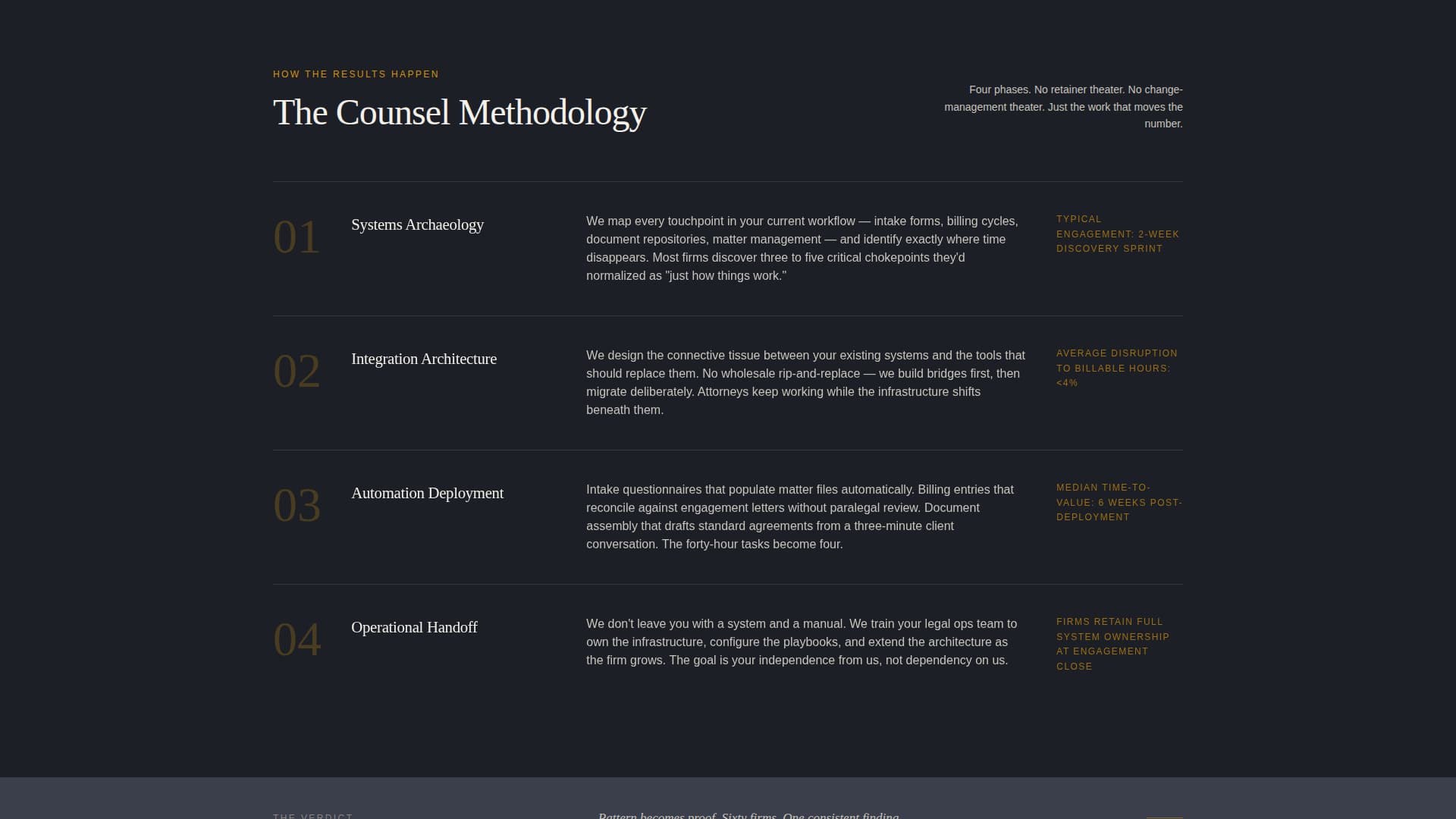 Legal Consulting Reviews Website Template