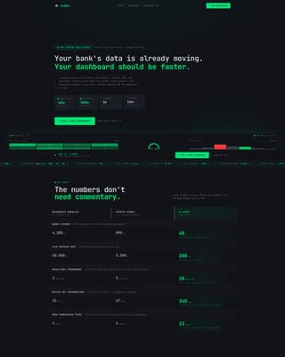 Ledger - Highperformance Banking Landing Page Template