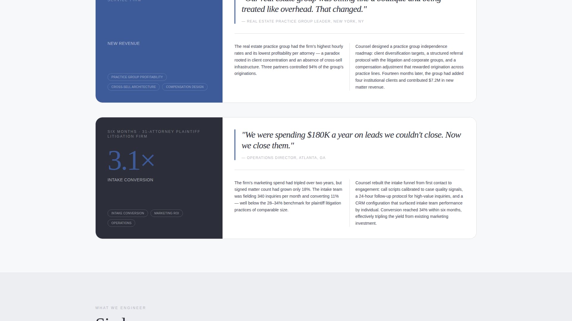 Counsel - Authoritative Legalconsulting Landing Page Template
