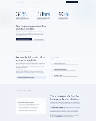 Legal Consulting Professional Website Template