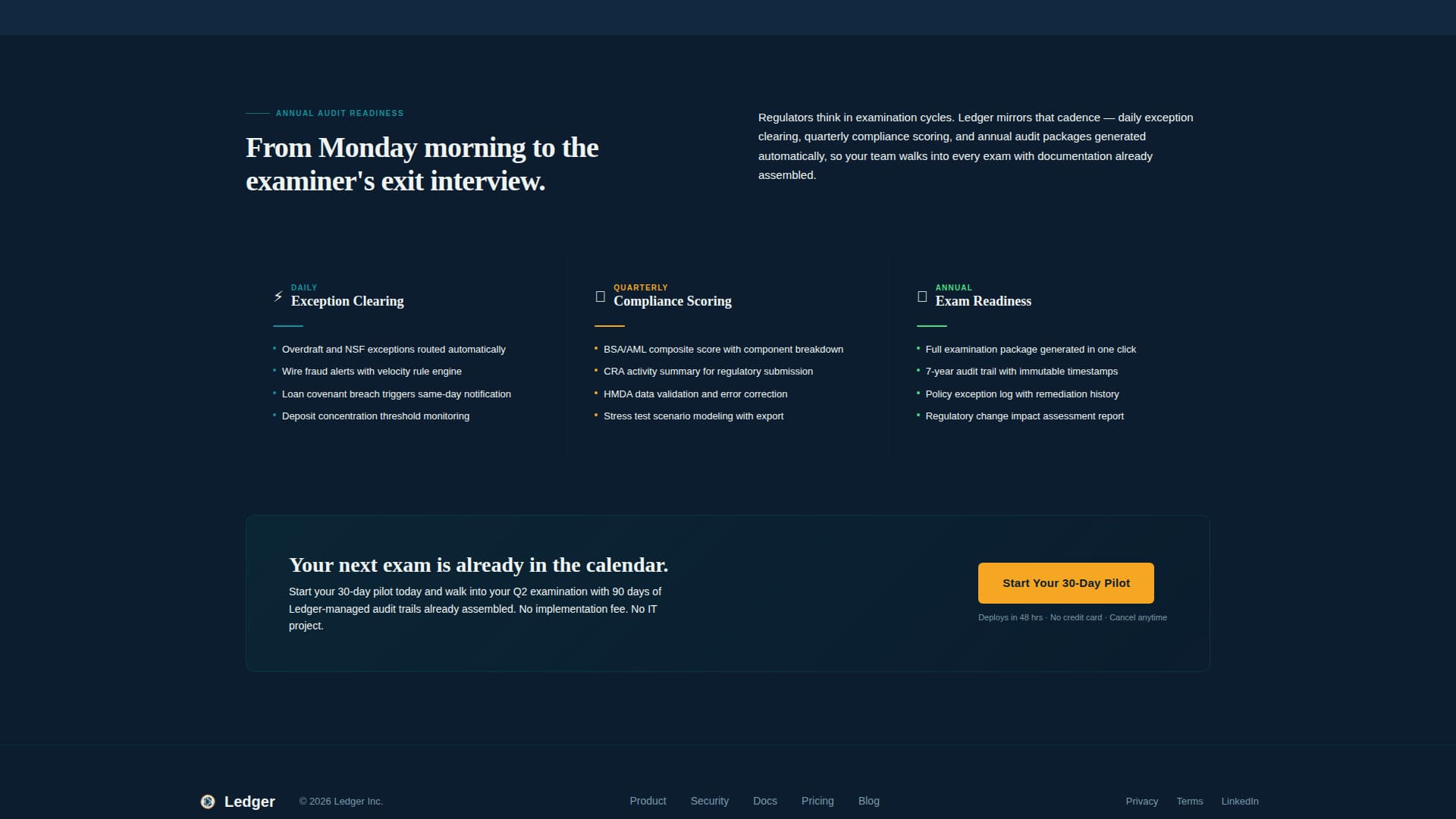 Banking Vertical SaaS Professional Website Template