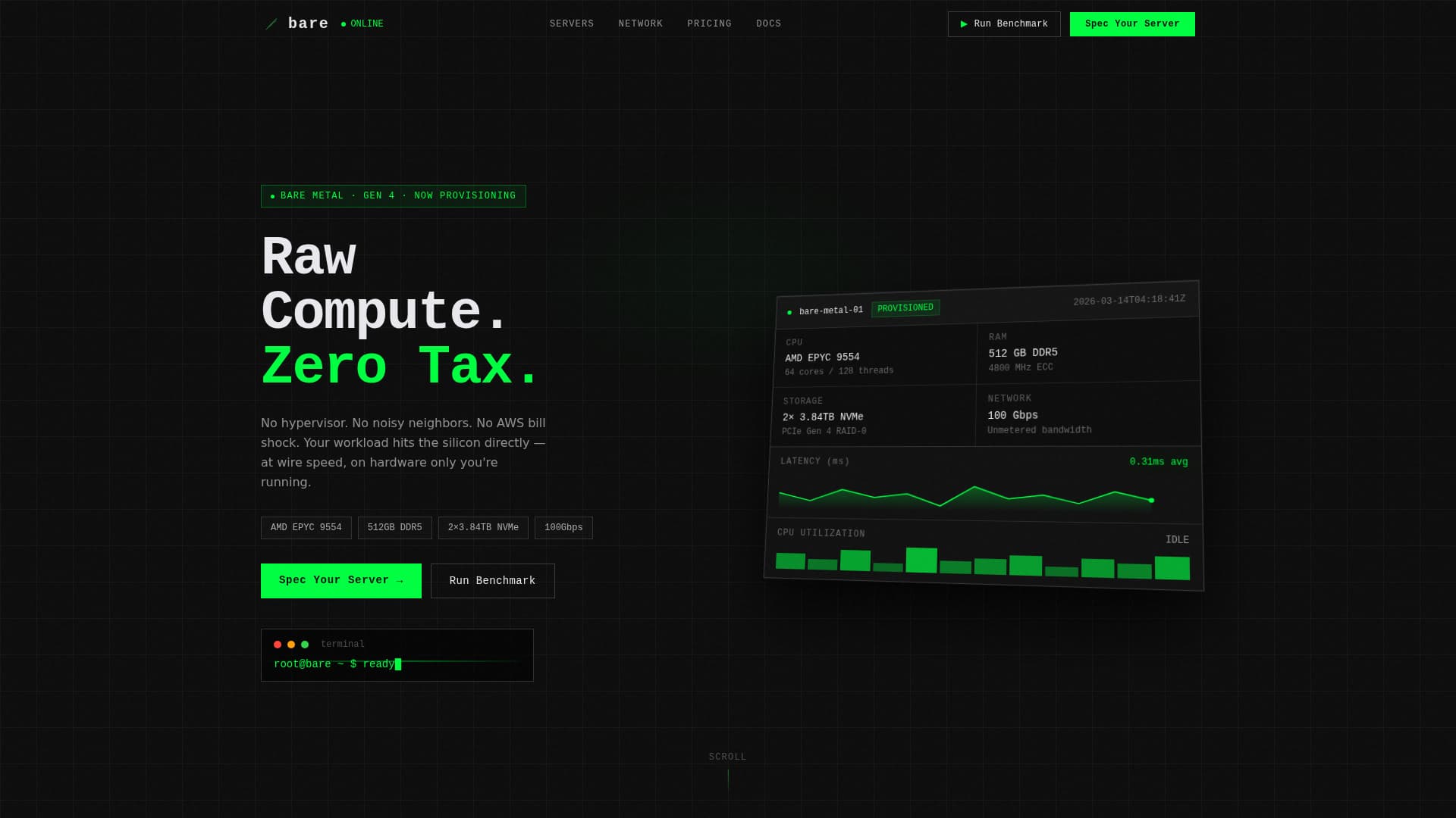 Cloud & DevOps Professional Website Template