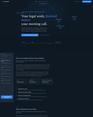 Outsourcing & BPO Booking Website Template