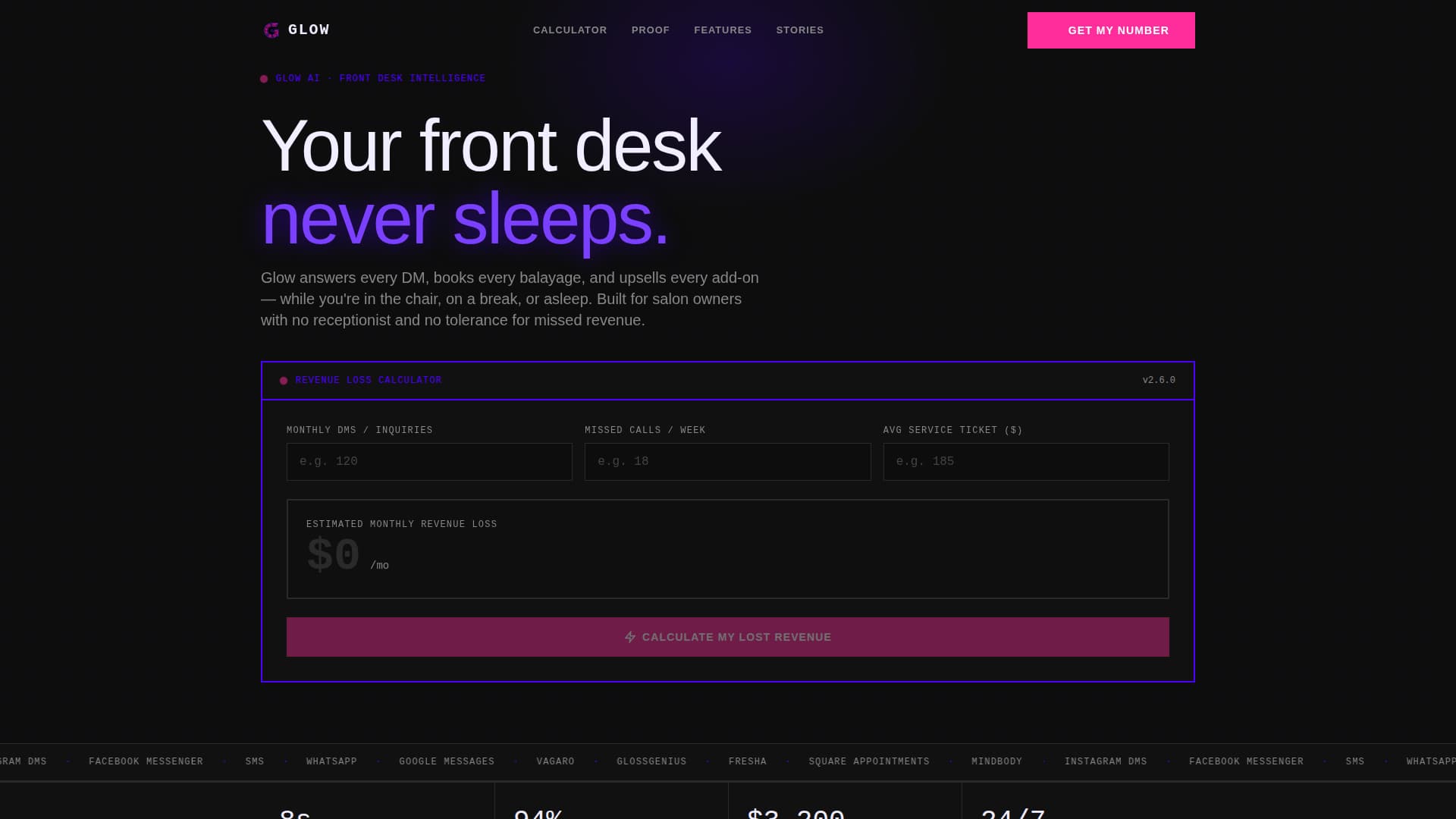 AI for Beauty & Salon Reviews Website Template