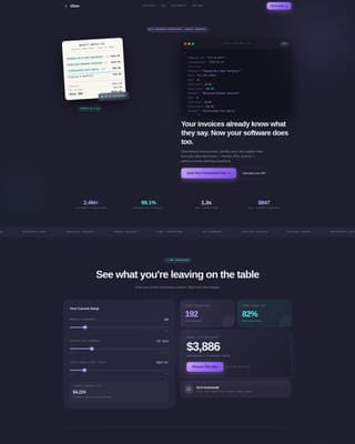 Glow - Intelligent Salon Landing Page Template