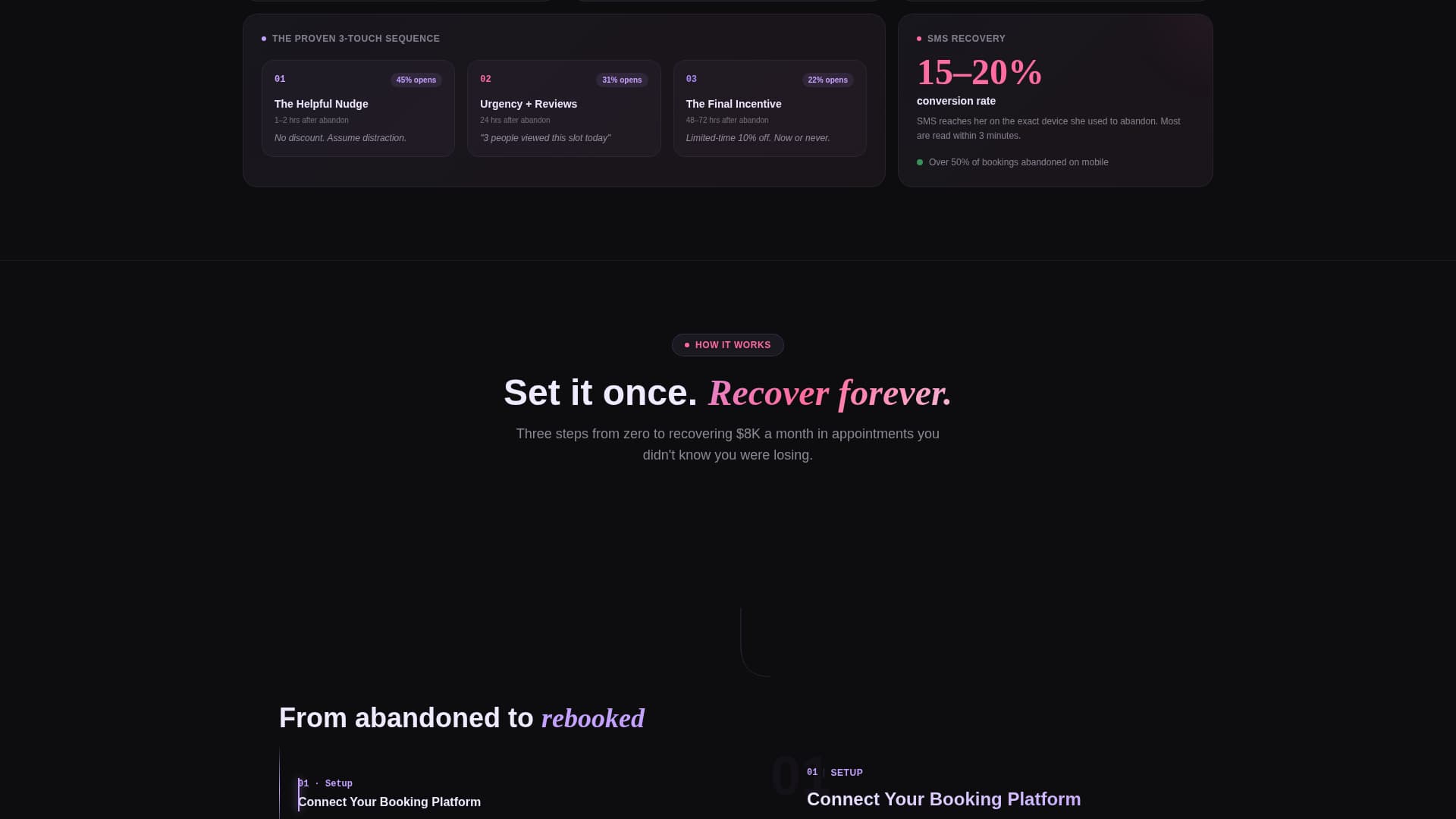 Cart - Intelligent Salon Landing Page Template