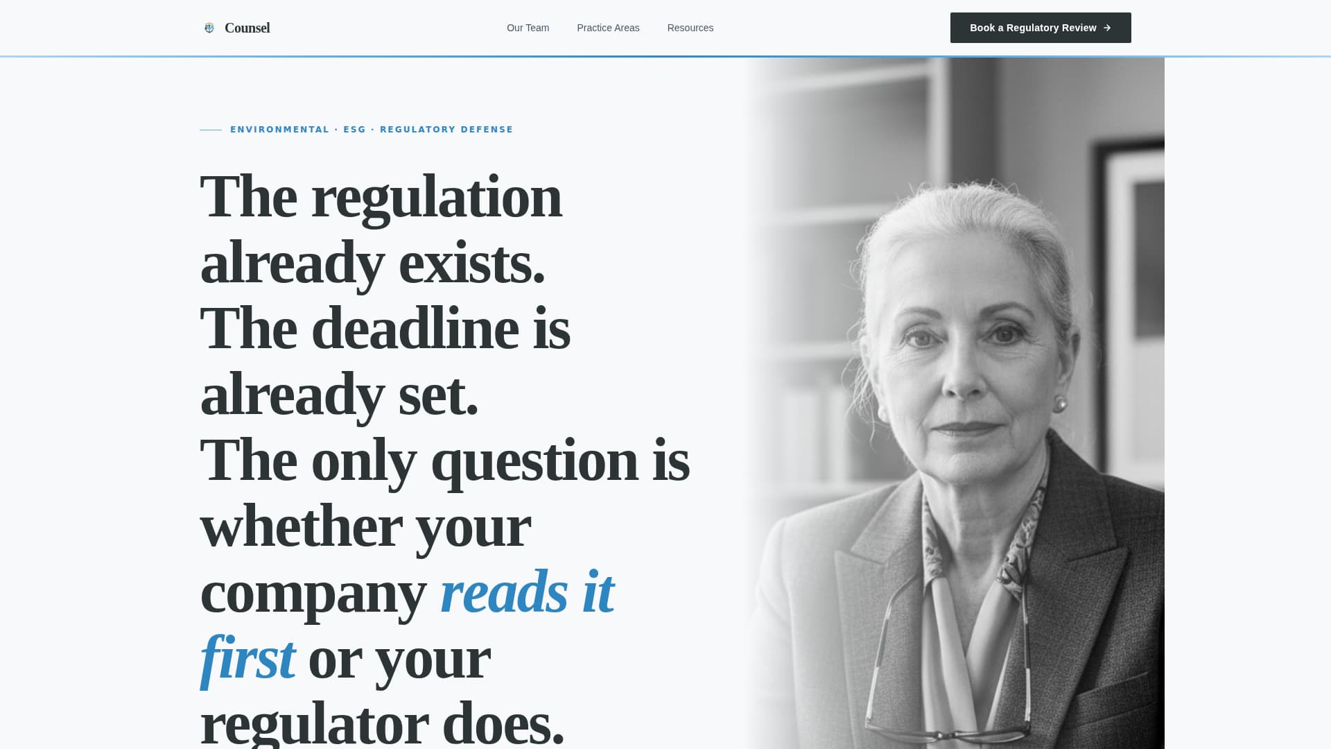 Legal Consulting Advanced Booking Website Template