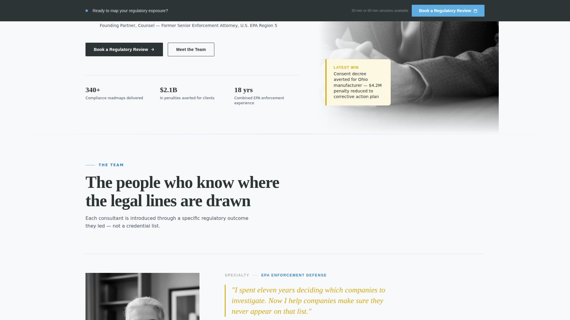 Legal Consulting Advanced Booking Website Template
