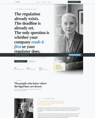 Legal Consulting Advanced Booking Website Template