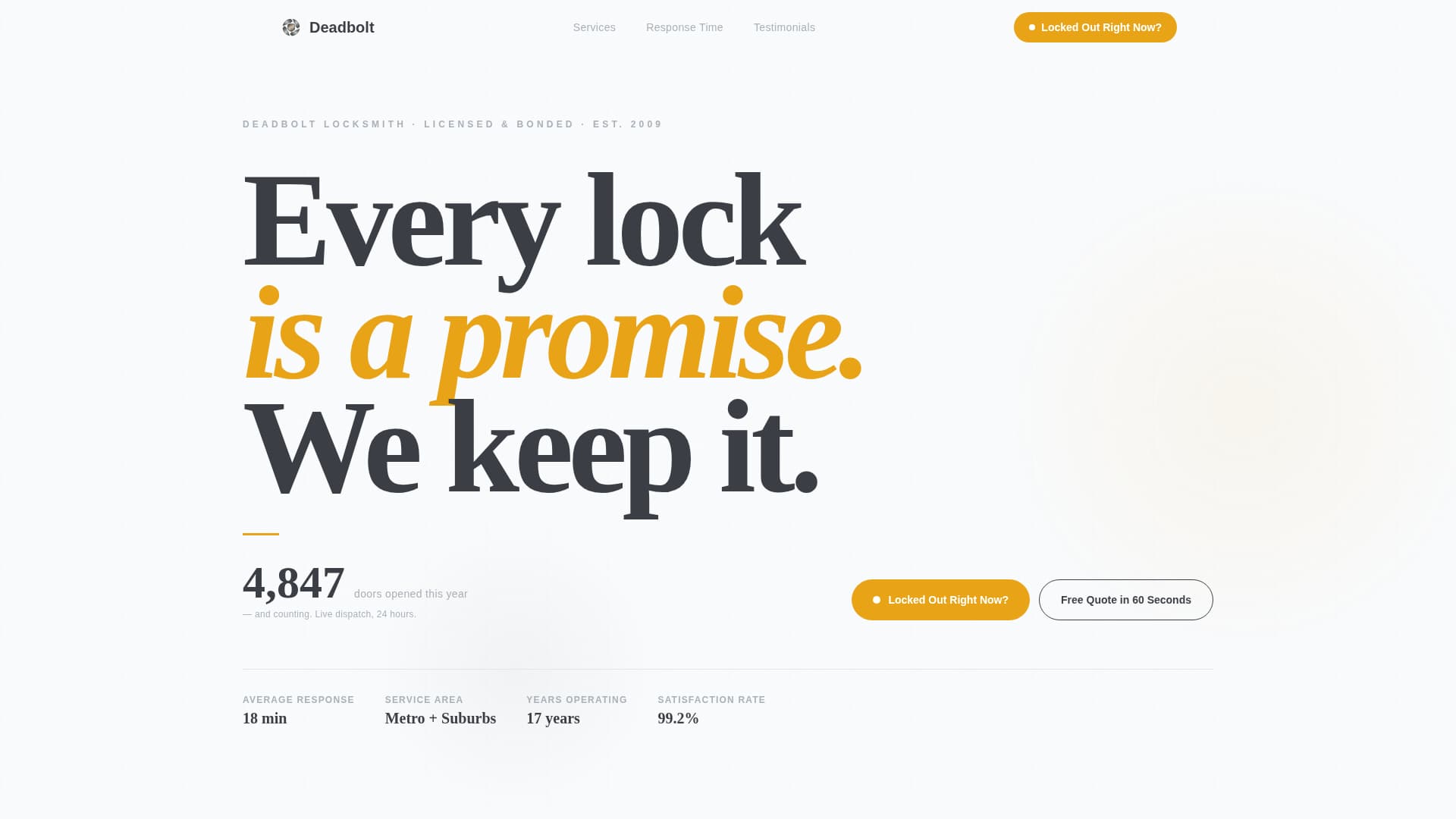 Clear — Dependable Snow Removal Landing Page Template