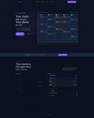 Luxe — Premium Salon Landing Page Template